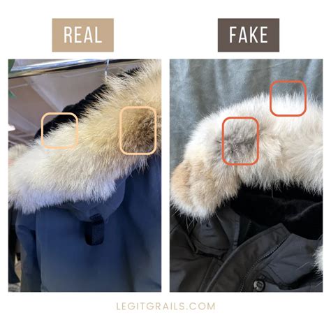 canada goose with fake fur